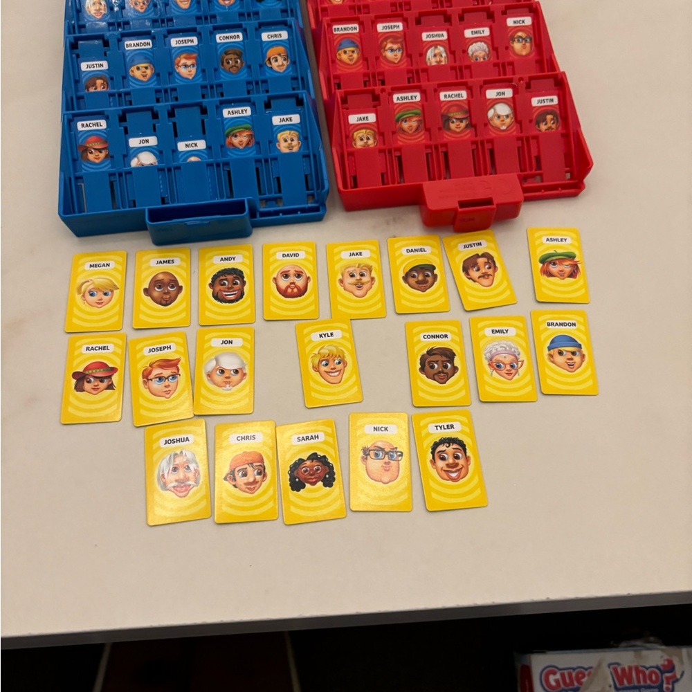 Guess Game - Red and Blue Set